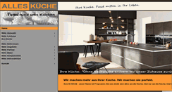 Desktop Screenshot of alleskueche.com